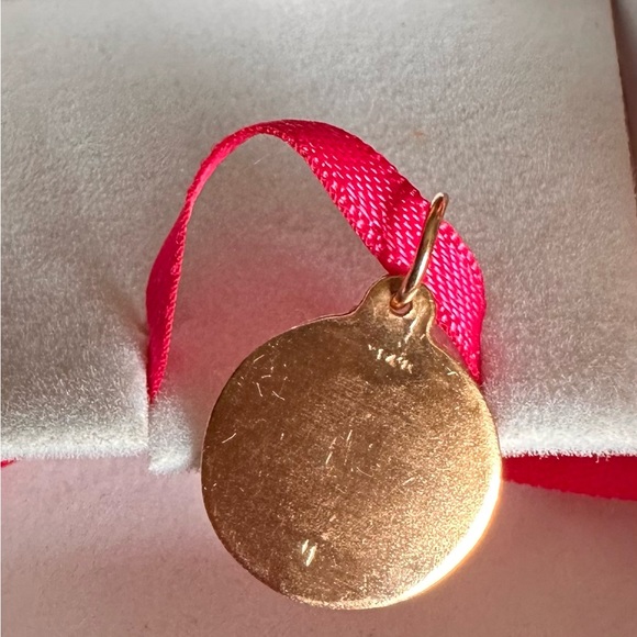 Minimalist Jewelry…Helen Ficalora "C" Alphabet Charm lovingly hand craft… - Picture 4 of 10